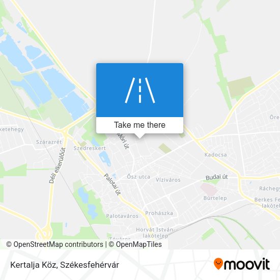 Kertalja Köz map