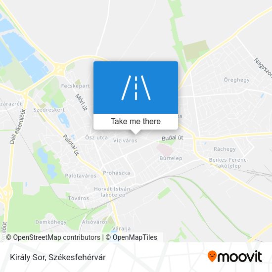 Király Sor map