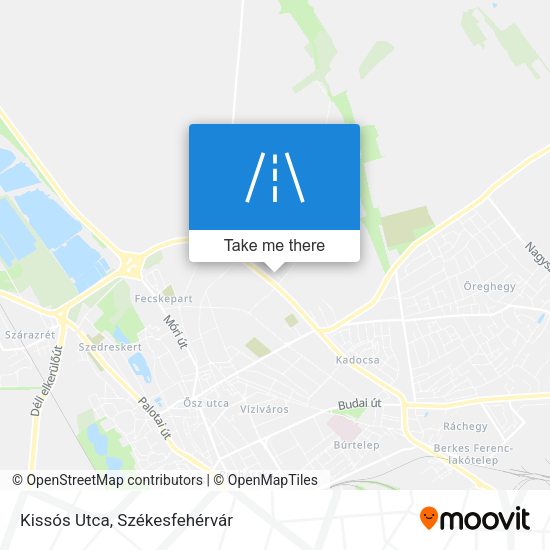 Kissós Utca map