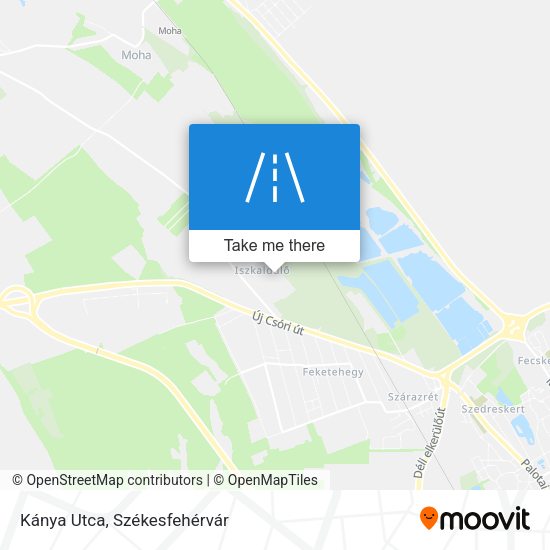 Kánya Utca map