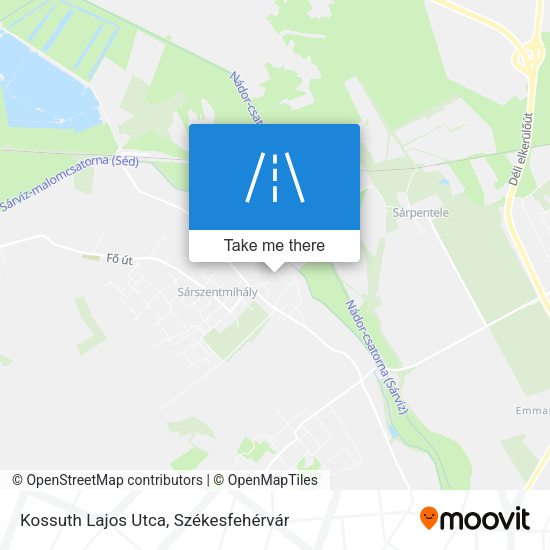 Kossuth Lajos Utca map
