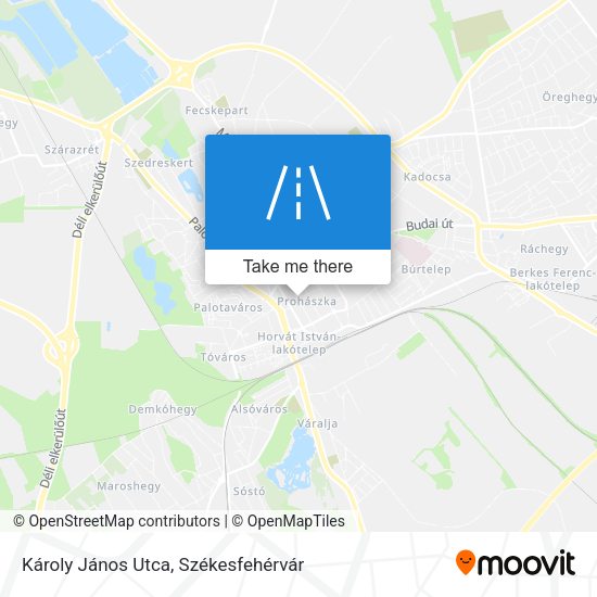 Károly János Utca map