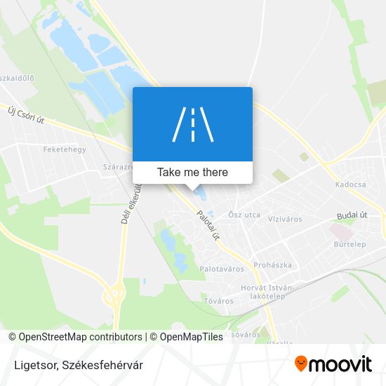 Ligetsor map