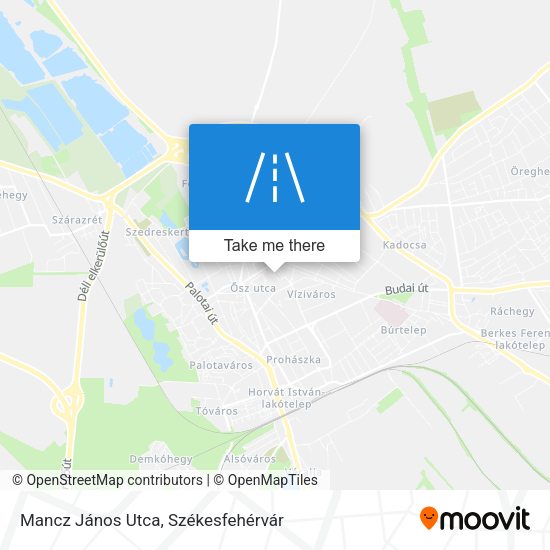 Mancz János Utca map