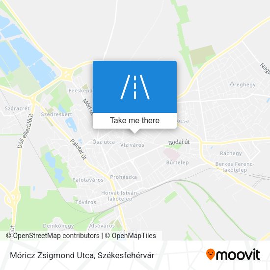 Móricz Zsigmond Utca map