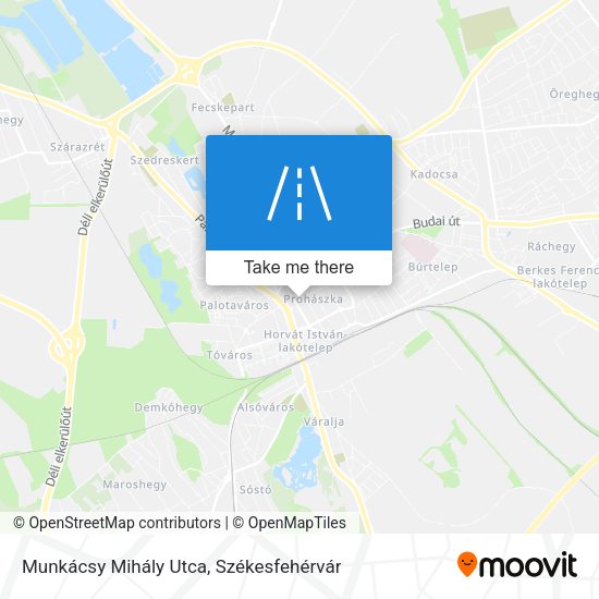 Munkácsy Mihály Utca map