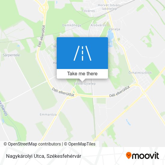 Nagykárolyi Utca map