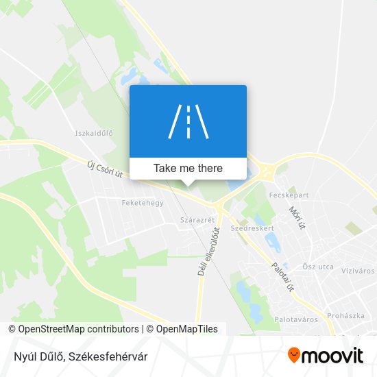 Nyúl Dűlő map