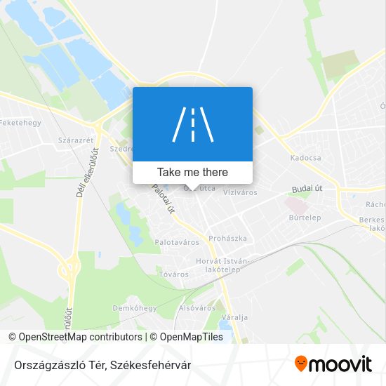 Országzászló Tér map