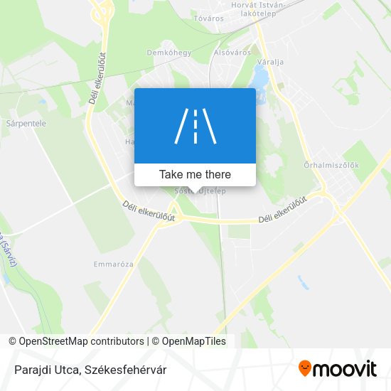 Parajdi Utca map