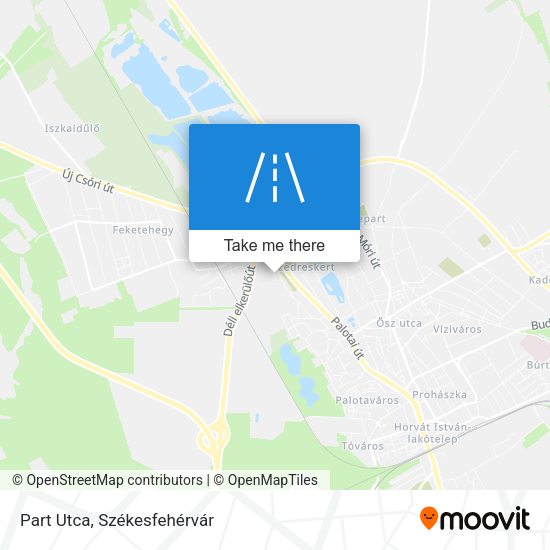 Part Utca map