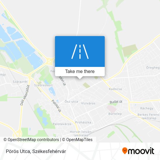 Pörös Utca map