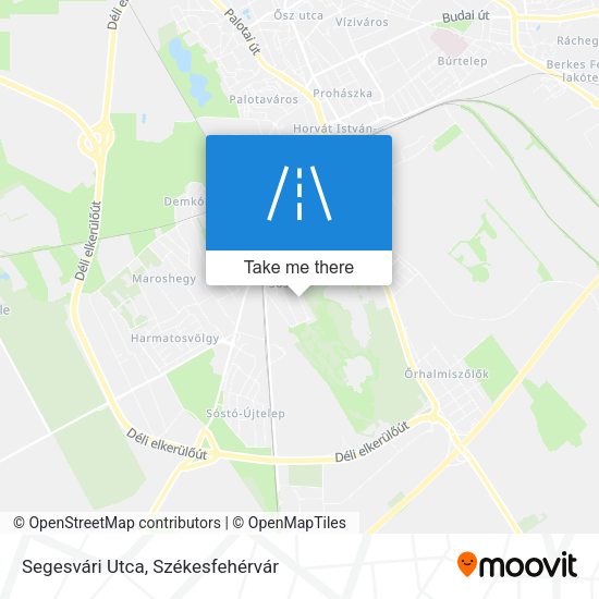 Segesvári Utca map