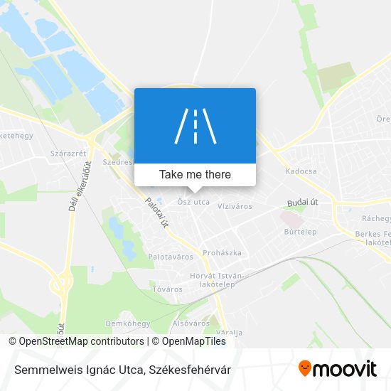 Semmelweis Ignác Utca map