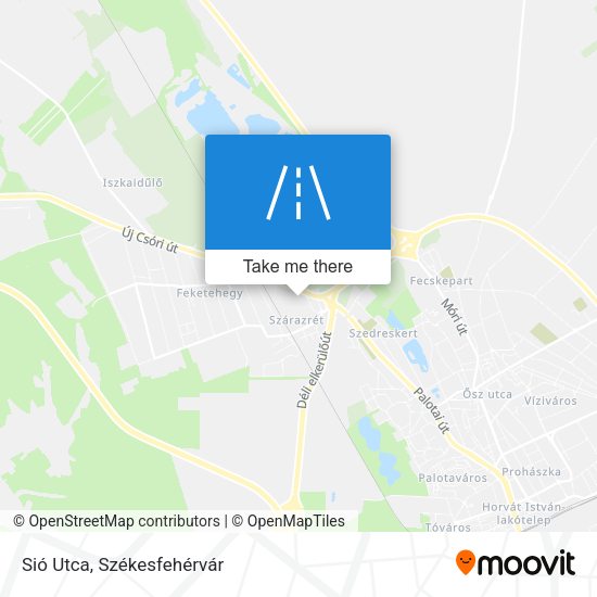 Sió Utca map