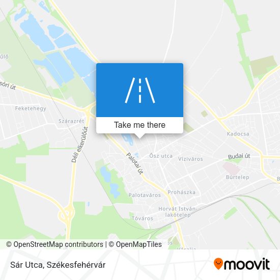 Sár Utca map