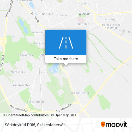 Sárkánykúti Dűlő map