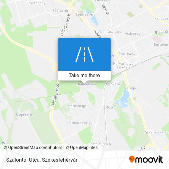 Szalontai Utca map
