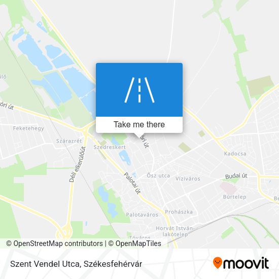 Szent Vendel Utca map