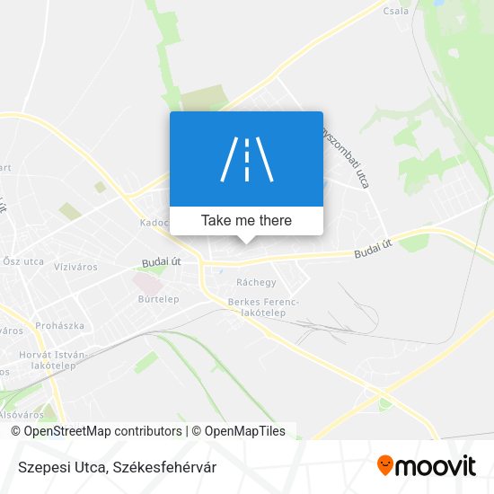 Szepesi Utca map