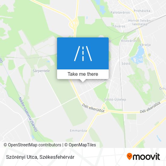 Szörényi Utca map