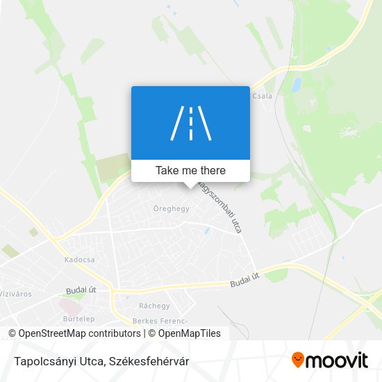 Tapolcsányi Utca map