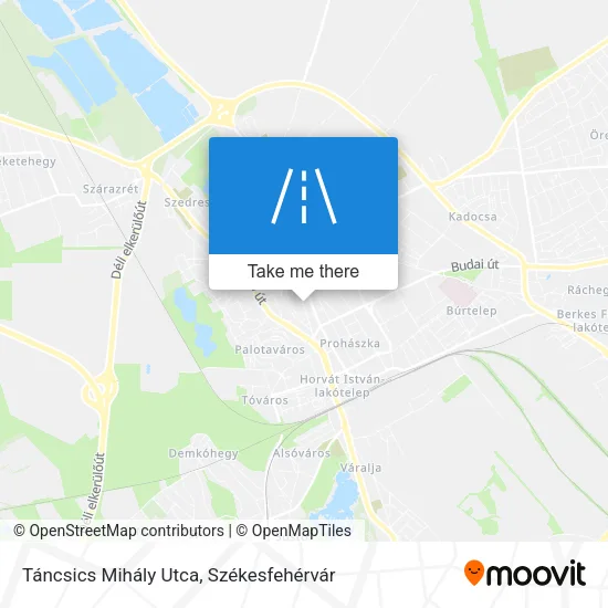 Táncsics Mihály Utca map