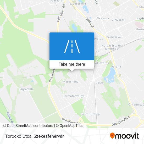 Torockó Utca map