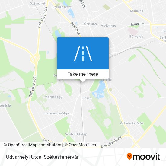 Udvarhelyi Utca map