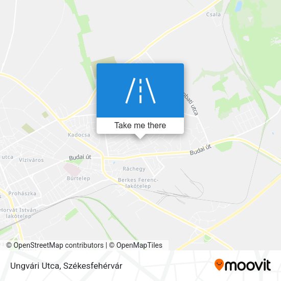 Ungvári Utca map