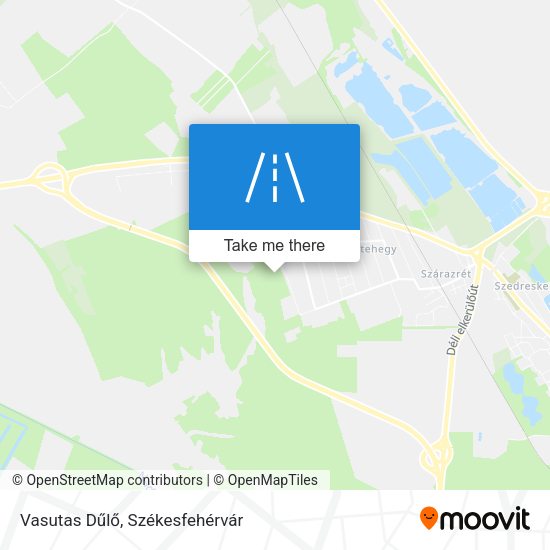 Vasutas Dűlő map
