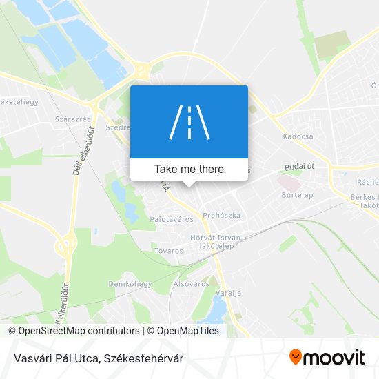 Vasvári Pál Utca map