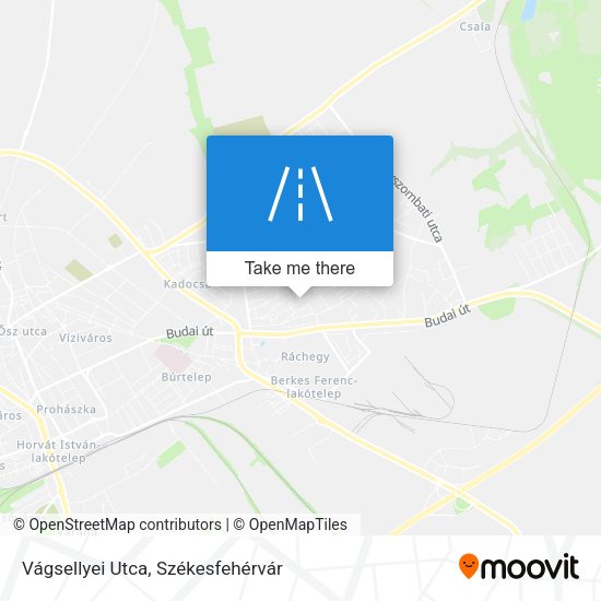 Vágsellyei Utca map