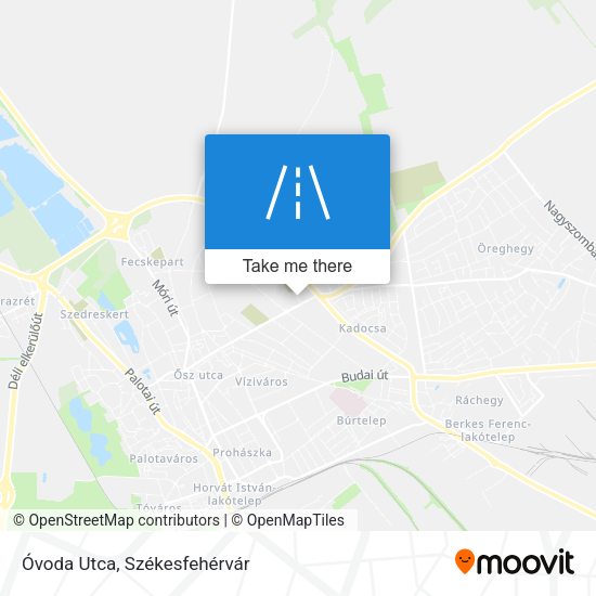 Óvoda Utca map