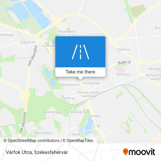 Várfok Utca map