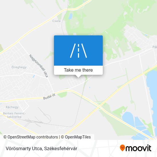 Vörösmarty Utca map