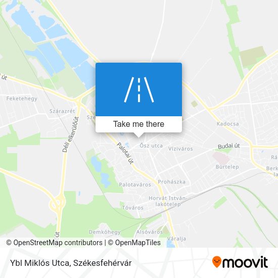 Ybl Miklós Utca map