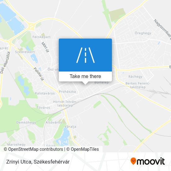 Zrínyi Utca map
