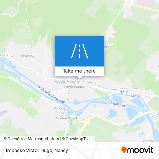 Impasse Victor Hugo map