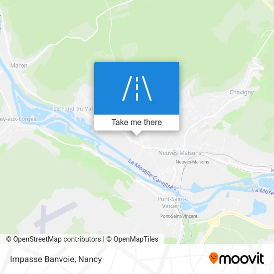 Impasse Banvoie map