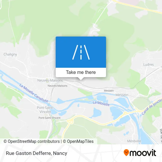 Rue Gaston Defferre map