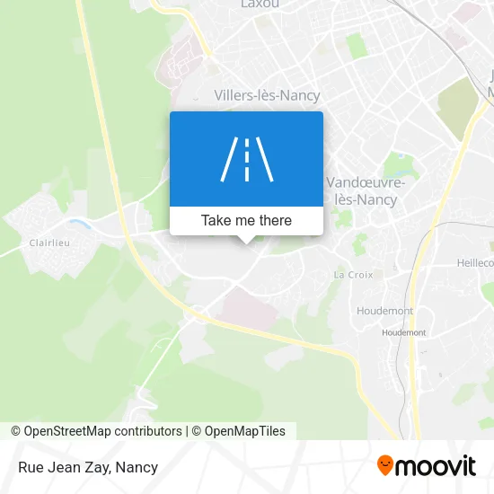 Rue Jean Zay map