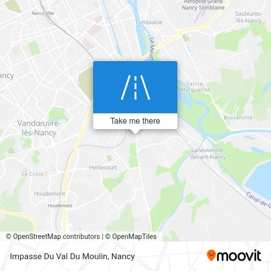 Impasse Du Val Du Moulin map