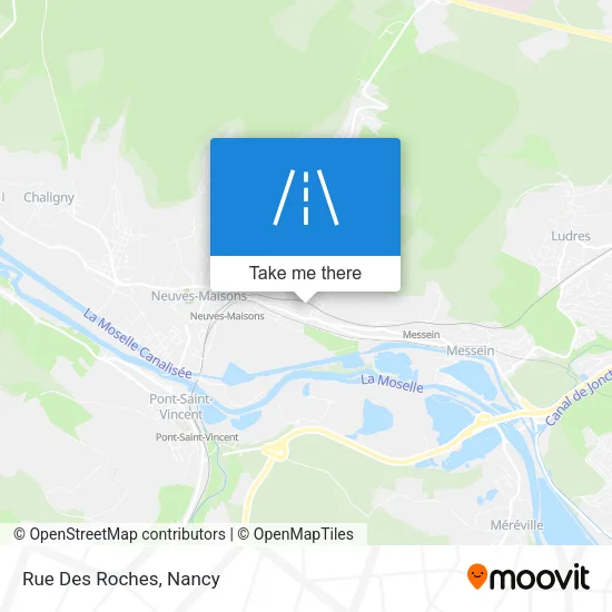 Rue Des Roches map