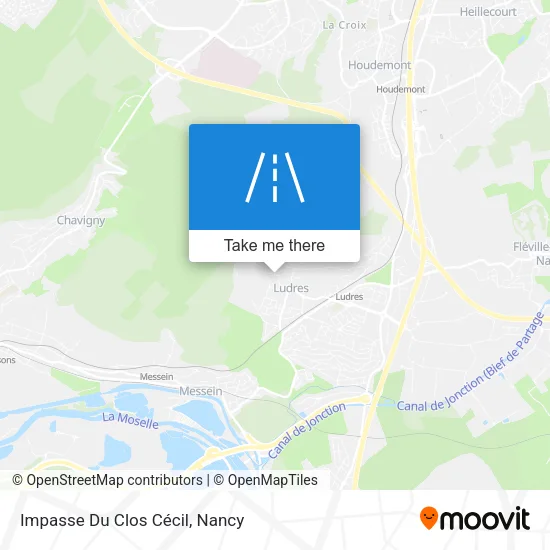 Impasse Du Clos Cécil map