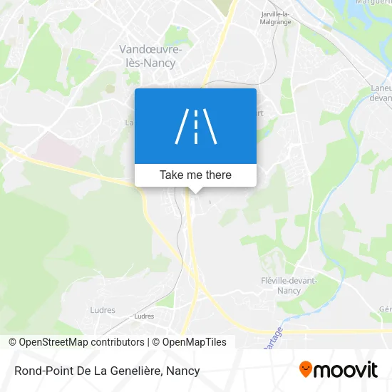 Rond-Point De La Genelière map