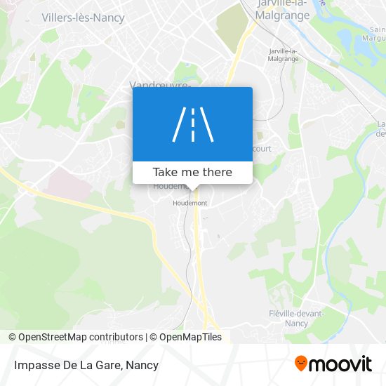 Mapa Impasse De La Gare