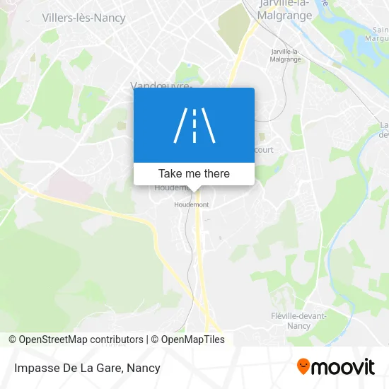 Impasse De La Gare map