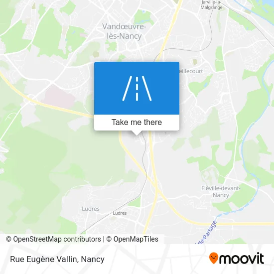 Rue Eugène Vallin map