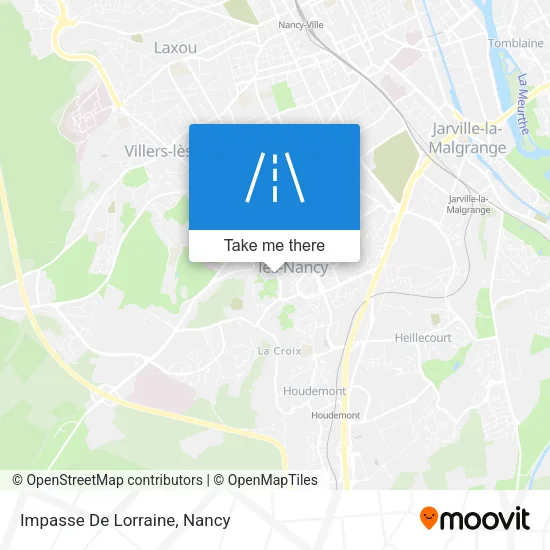 Impasse De Lorraine map